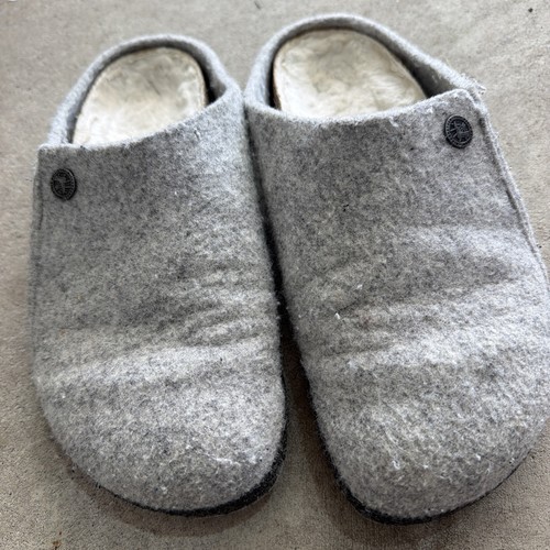 Birkenstock grey wool felt - grey,