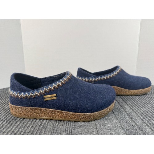 Haflinger grizzly wool clogs - grizzly,