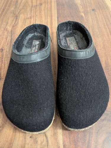 Haflinger wool clogs slippers - wool,