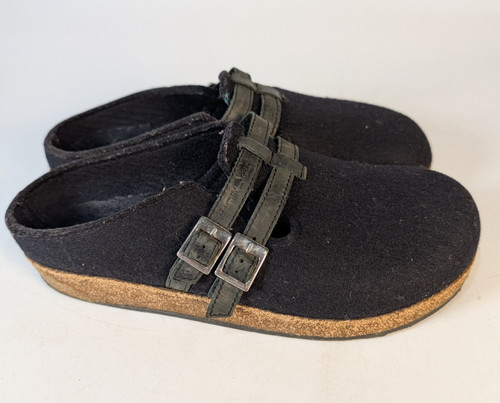 Haflinger haley clogs black - haley,